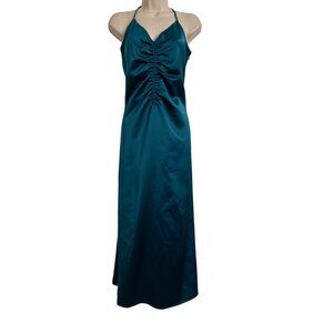 Jason Wu Full Length Maxi Strappy Heavy Polyester Rushed Front Size Large Dress